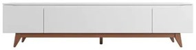 Rack Flynt Off White Fosco Base Natural 2,20 MT - 69769 Sun House