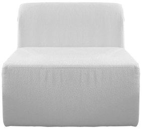Sofá Infinity Reto Módulo 1 - Crua - Tecido Boucle Mescla