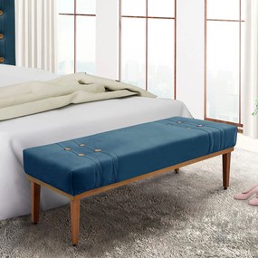 Recamier Santorini SPZ 195cm Veludo - ADJ Decor