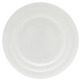 Jogo 6 Pratos Sobremesa Porcelana Bone China Bambu 21cm 18172 Wolff