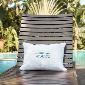 Almofada Retangular Piscina Sottile Casa Nautique - Branco Branco