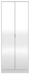 Sapateira 2 Portas Com Espelho 1 Gaveta Grife D02 Branco - Mpozenato