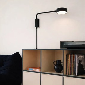 Arandela Led Metal Preto 5w 3000k Basic
