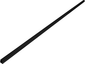 Perfil Sobrepor Sem Iluminacao 150Cm Fit 15 - PRETO