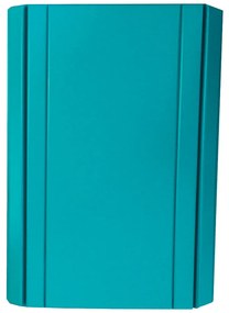 Bandeja Esteira para Braco de Sofa Porta Copo Reto Azul Turquesa  - D'Rossi