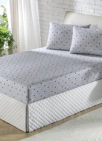 Jogo de Cama Mini Corações Casal 3 Peças