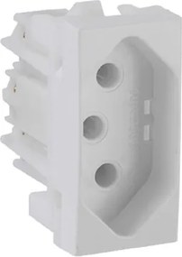 Modulo Tomada Plastico Branco 10A Inova Pro