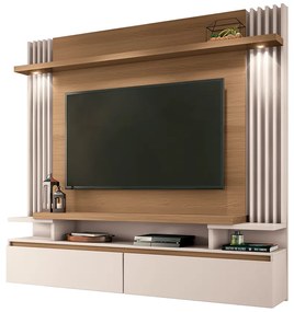 Home Suspenso Decorativo Picon para Tv até 55 Pol Freijó/Off White  G26 - Gran Belo