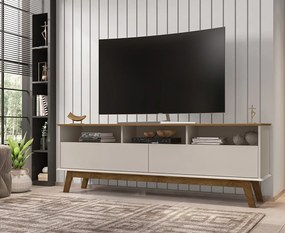 Rack Elegant Cinamomo/Off White – Bechara Móveis