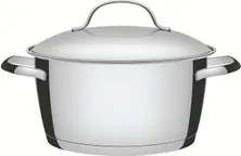 Caçarola Funda Tramontina Allegra Aço Inox Fundo Triplo 18 cm 2,2 L