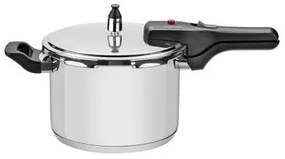 Panela de Pressão Tramontina Brava em Aço Inox com Fundo Triplo 20 cm 4,5 L