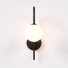 Arandela Umbrella Haste Curva 12X24X41Cm Aluminio E Globo Ø12Cm Rosca... (CHAMPANHE)