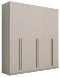 Guarda Roupa Casal 6 Portas 3 Gavetas 233cm Dubai Fendi - Vila Ri