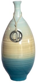 Vaso Decorativo em Cerâmica Carolina Haveroth - Borboleta Alto Brilho