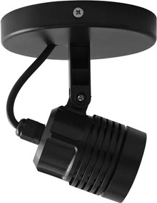 Spot Led De Sobrepor Preto 6W 38 Ip65 Optical - LED BRANCO FRIO (6000K)