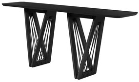 Aparador Decorativo 180cm Giaguaro Preto/Ébano G13 - Gran Belo