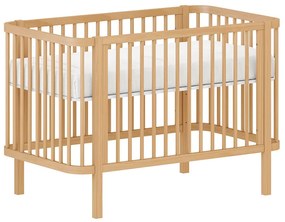 Berço Mini Cama Kurve - Carvalho Malva