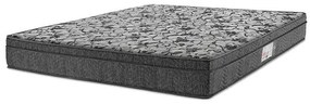 Colchao Physical Nanolastic Viuva Cinza e Branco 128cm - 70317 Sun House
