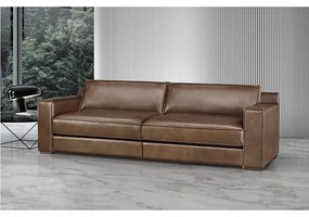 Sofá de Couro Fixo e Modulado La paz - 280cm