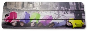 Quadro Decorativo MDF Motos 20X60cm - D'Rossi