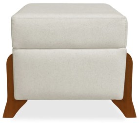 Puff Decorativo Micaela Linho Cru