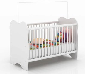 Berço Infantil Mini Cama 2 Regulagens Branco