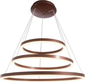 Pendente Led Metal E Aluminio 100W 3000K Danza - CAFE