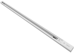 Trilho Eletrificado De Sobrepor 100X2X3,5Cm Branco | Opus Ac 35369 (Branco)