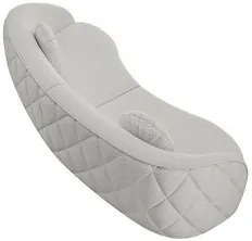 Sofá Decorativo com Almofadas 3 Lugares 240cm Tressê Zion M22 Linho Cr
