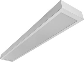 Plafon Led De Sobrepor Aluminio Branco 54W Valencia - LED BRANCO QUENTE (3000K)