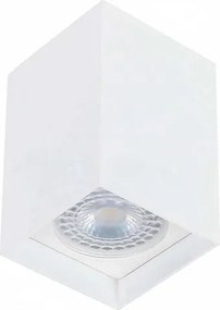 Módulo Plafon Alumínio Branco Para Perfil Cube
