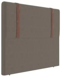 Cabeceira Cama Box Casal 140cm Estofada Glory Linho Mescla Z04 - Mpoze