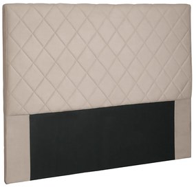 Cabeceira Decorativa 1,40M Baelon Suede Bege G63 - Gran Belo
