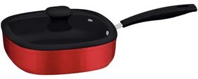 Frigideira Funda Tramontina Refinatta Alumínio Starflon Vermelho 24 cm 2,8 L