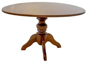 Mesa de Jantar Redonda Slim Munique - 4 Lugares - 1,20m - Freijó Kleiner