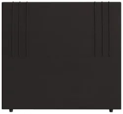 Cabeceira Cama Box Queen 160cm Estofada Rama Sintético Marrom Z04 - Mp