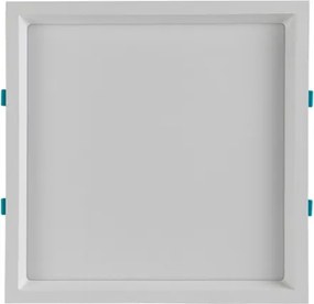 Plafon Led Embutir Quadrado Branco 2500Lm 28W 4000K Deep