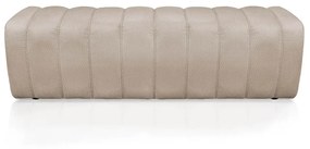 Calçadeira Olivia Queen 160 cm Veludo - D'Rossi - Bege