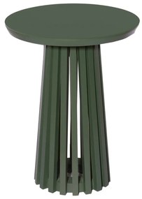 Mesa Ripada Lateral de Apoio Zuli Taís Puntel - Verde Oliva  Kleiner