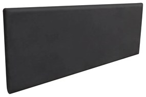 Cabeceira Painel Clean para Cama Box Casal 140 cm Suede M11- D'Rossi - Preto