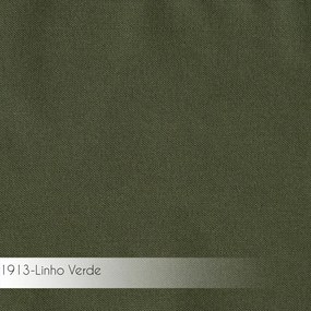 Kit 2 Cadeiras Decorativa Sala de Jantar Anne Linho Verde G17 - Gran Belo