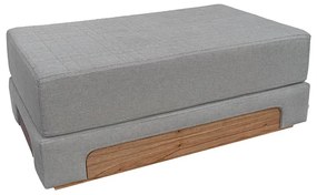 Puff Contemporâneo Alive - Lâmina Cinamomo Natural Kleiner