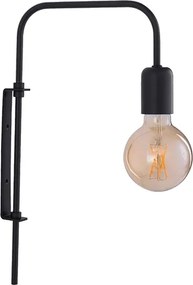 Arandela Aluminio Preto 25Cm