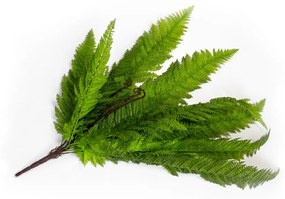 Planta Artificial Folhagem de Samambaia Pendente Verde 78 Cm - D'Rossi