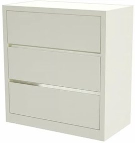 Cômoda Lyra 3 Gavetas Off White 90cm - 56902 Sun House