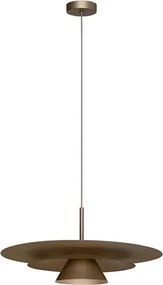 Pendente Led Aluminio 7W 2700K 60Cm Plie - OLIVA