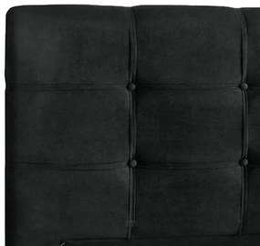 Cabeceira Painel Cama Box Casal Queen 160cm Ana Luísa Corano Preto - Sheep Estofados - Preto
