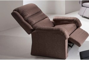 Poltrona Reclinável 1 Lugar - Concept 3050 Suede Marrom