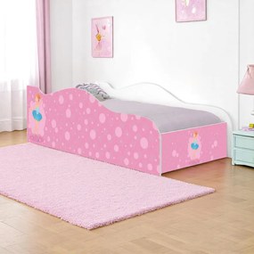 Cama Solteiro Infantil 197x91,5cm para Quarto Personagens K02 - D'Rossi - BAILARINA CLÁSSICA