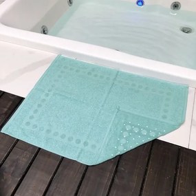 Toalha de Piso com Anti Derrapante Verde